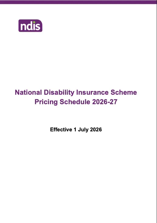 The Current NDIS Pricing Guide